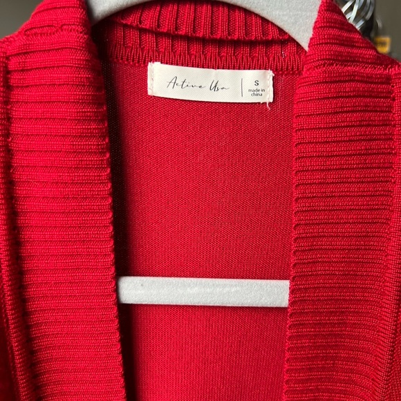 Active USA Women's Long Sleeve Cardigan S - Picture 2 of 9
